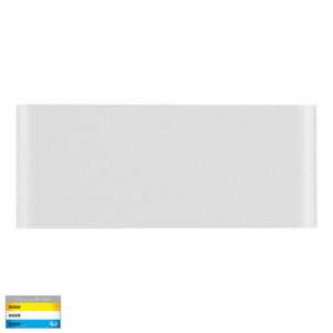  HV3653T-WHT - Lisse White Up & Down LED Wall Light 