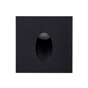 HV3216-BLK - Mini Reces Black Square Recessed LED Step Light