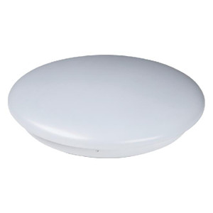 GLEAM 17W CCT SELECTABLE DIMMABLE SURFACE FITTING 350mm IP54 WHITE