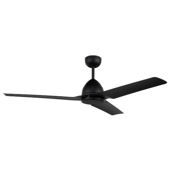 Aris 3 Blade 52" Ceiling Fan Black