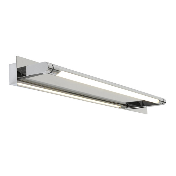 Coral LED Vanity Wall Light is Perfect for Power Rooms, Bathrooms and Vanity Areas. Featuring Chrome Finish with Opal Acrylic Lens and Integrated 12W LED Light.