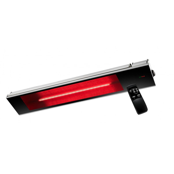 1800w Radiant Strip Heater ideal for covered outdoor areas. IP65 Wall, Ceiling or Flush Mountable (Flush Mount Kit optional). High efficiency radiant heat for instant warming effect.