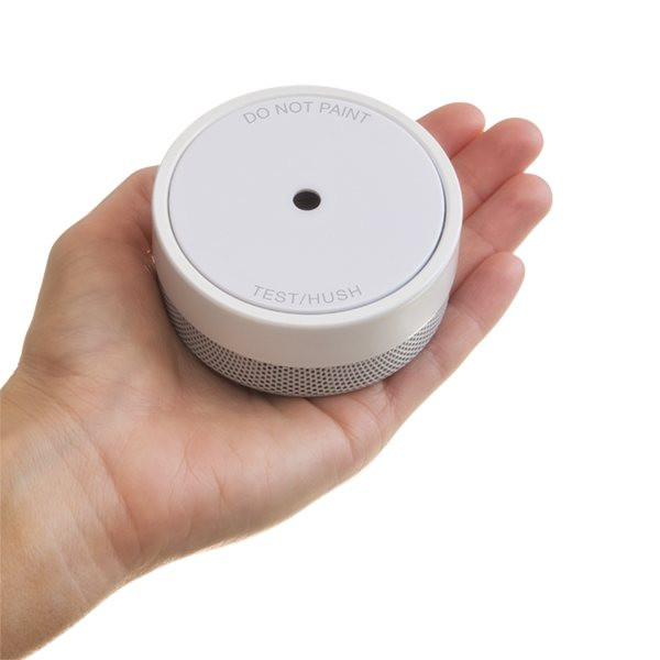 Lifesaver Mini Photoelectric Smoke Alarm with Lifetime Battery