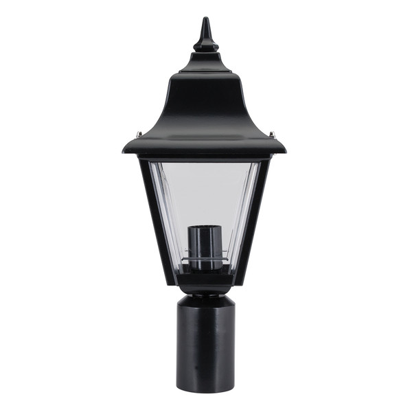 Paris Traditional Post Top Light - Powder Coated Finish