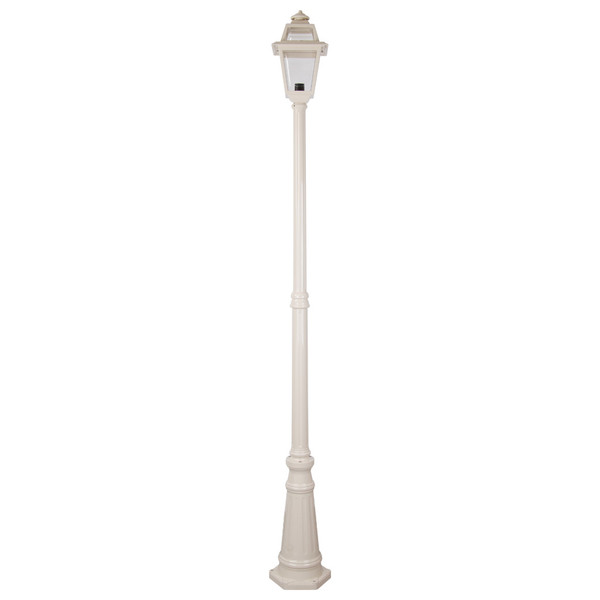 GT-278 Avignon Single Head Tall Post Light - Powder Coated Finish / B22