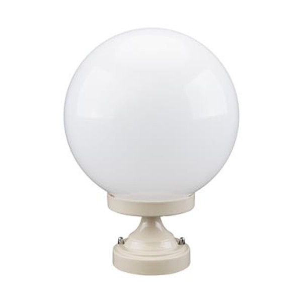 GT-531 Siena 25cm Sphere CTC Pillar Mount - Powder Coated Finish / E27