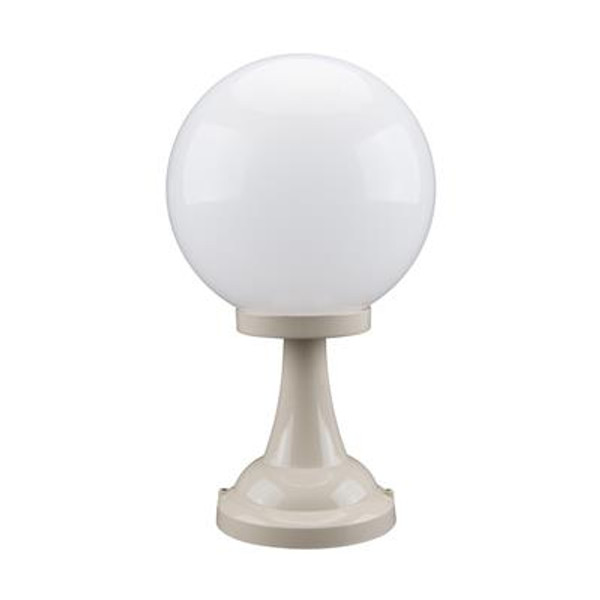 GT-503 Siena 25cm Sphere Pillar Mount - Powder Coated Finish / E27