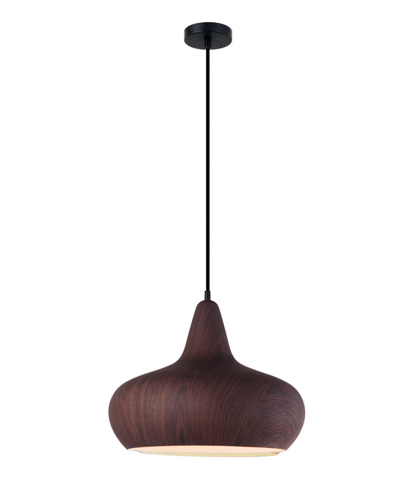 PENDANT ES 72W WINE GLASS Black Walnut