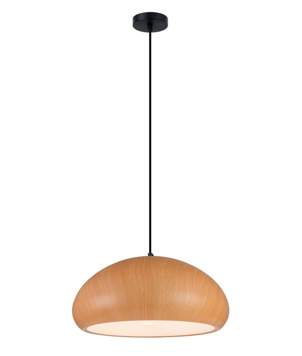 PENDANT ES 72W DOME Cherry Golden Oak