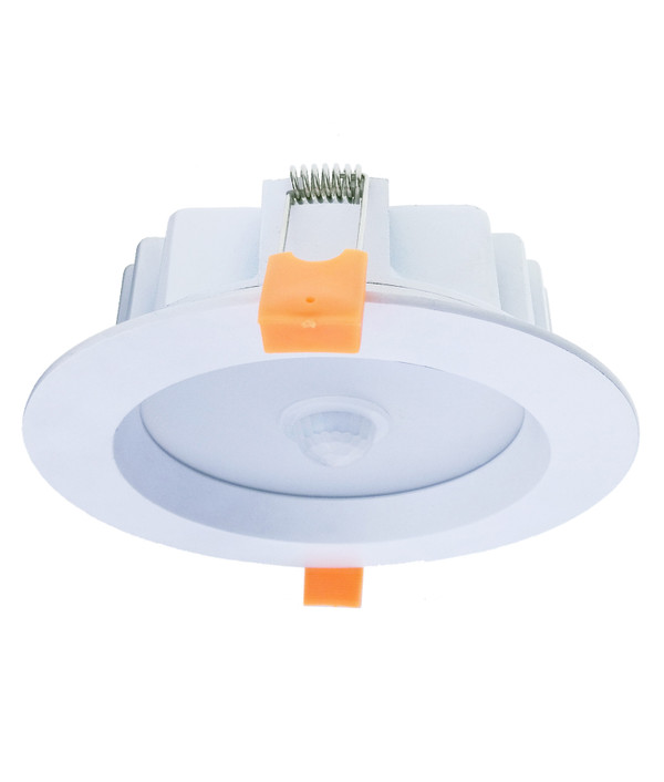 D/L LED FIXED MOTION SENSOR WH RND 5000K 10W 90mm IP20 ICF