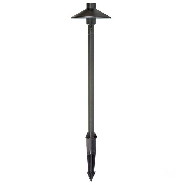  HV1454 - Antic Antique Brass 3.2w LED Garden Spike Lights 