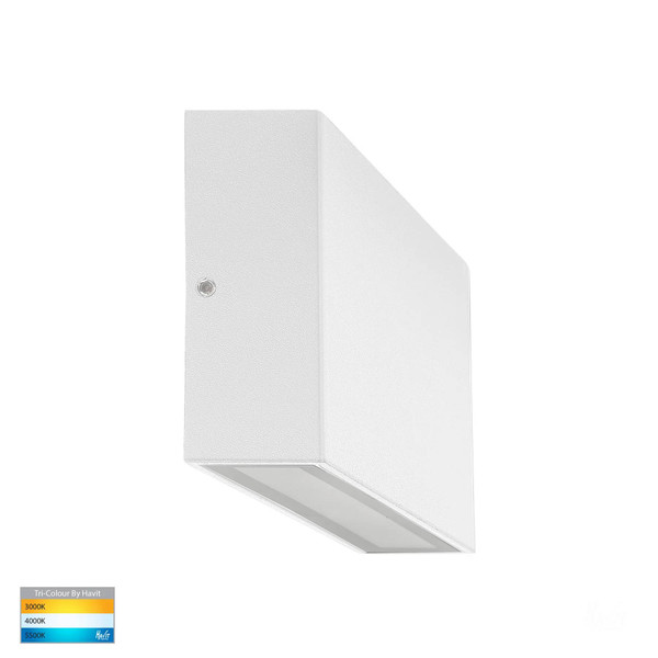  HV3645T-WHT - Essil White Fixed Down LED Wall Light 