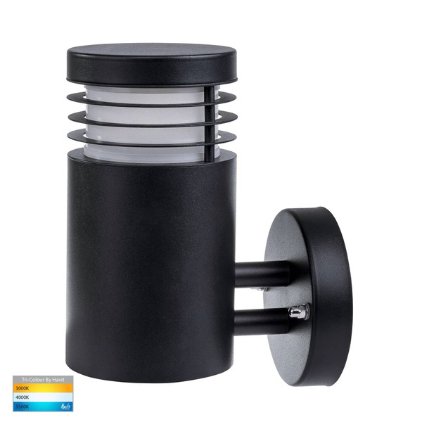  HV3621T-BLK - Mini 316 Stainless Steel Black Wall Light 