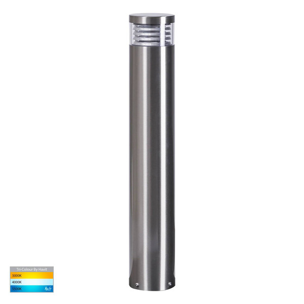  HV1616T-SS316 -Maxi 600 316 Stainless Steel Louvred LED Bollard Light 