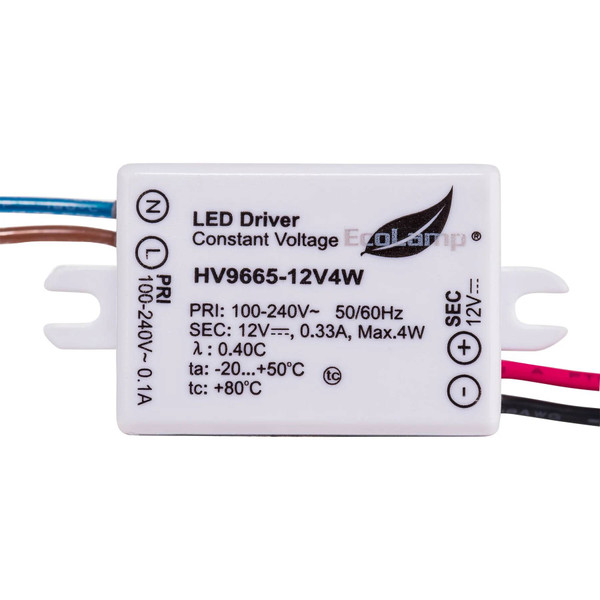  HV9665-12V4W / HV9665-24V4W - 4w IP65 Weatherproof LED Driver 