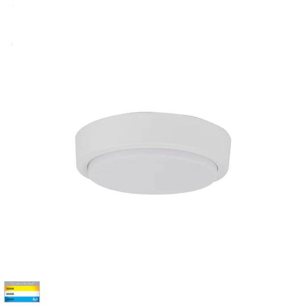 HV36051T-WHT- Liptor White 10w Surface Mounted LED Oyster