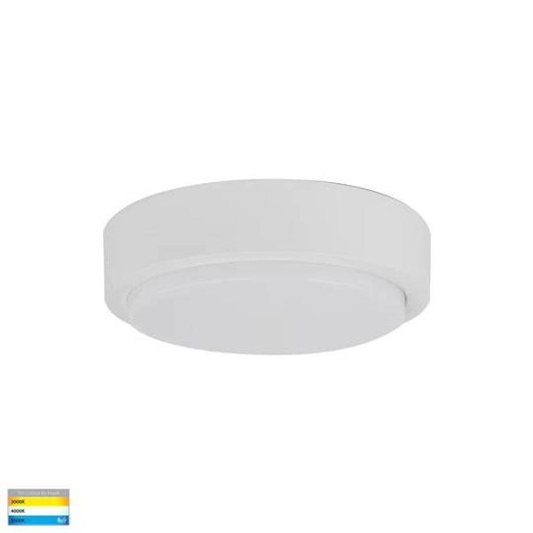 HV36052T-WHT- Liptor White 20w Surface Mounted LED Oyster