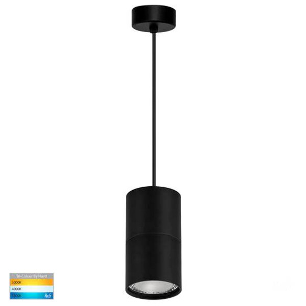 HV5802T-BLK-P - Nella Black 7w LED Pendant