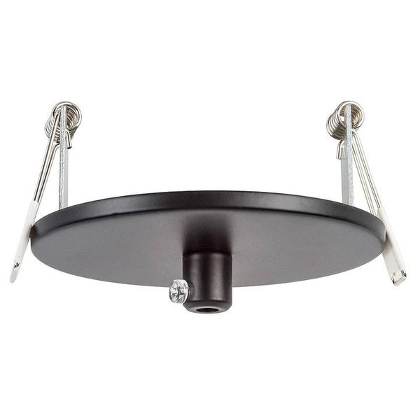 HV9705-9005-BLK-RND - 100mm Round Recessed Canopy Black