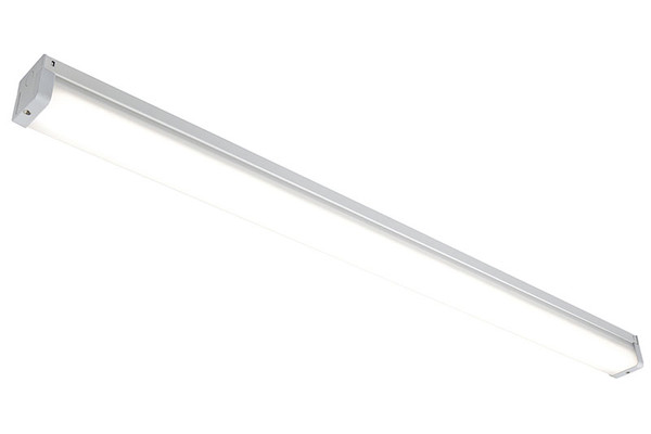 DUKE 40W LED batten, IP20, 4ft, White, CCT3 selectable (3000K/4000K/6500K), Emergency