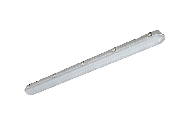 SULTAN 1x12W LED corrosion proof, IP65, 2ft, Grey, CCT3 selectable (3000K/4000K/6500K)