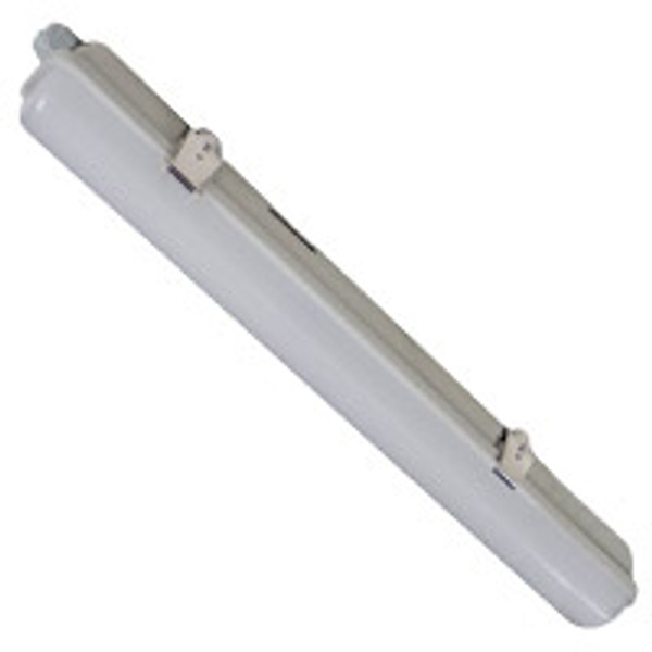 HARBOUR 1x10W LED corrosion proof IP65 2ft Grey CCT3 selectable (3000K/4000K/6500K)