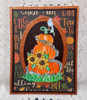 Sunflowers with Stacked Pumpkins & a Crow Creative Imprints rubber stamp