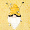 Bee Hive Gnome  - pack of 2 cocktail