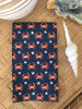 Patriotic Crabs  - pack of 2 Guest/Dinner napkins
