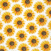 Sunflower Pattern   - pack of 2 cocktail napkins