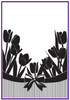 Tulips embossing folder