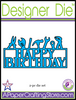 Happy Birthday Tool Box 2-pc Designer Die™