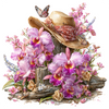 Sun Bonnet - Orchid Peel & Place - AVAILABLE ONLINE ONLY