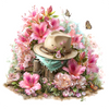 Sun Bonnet - Azalea Peel & Place - AVAILABLE ONLINE ONLY