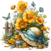 Sun Bonnet - Buttercup Peel & Place