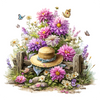 Sun Bonnet - Chrysanthemum Peel & Place - AVAILABLE ONLINE ONLY