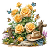 Sun Bonnet - Rose Peel & Place - AVAILABLE ONLINE ONLY