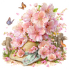 Sun Bonnet - Cherry Blossom Peel & Place - AVAILABLE ONLINE ONLY
