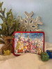 Christmas Carolers Children & Dog Peel & Place