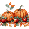 Fall Pumpkins & Apples Peel & Place