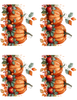 Fall Pumpkins & Apples Peel & Place