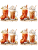Fall Pumpkin Latte & Apple Cider Peel & Place