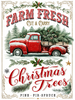 Christmas Farm Fresh Peel & Place - 4 Different Images - ONLY AVAILABLE ONLINE