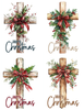 Christmas Crosses Peel & Place - 4 Different Images - ONLY AVAILABLE ONLINE
