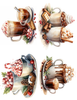Christmas Hot Cocoa Mugs Peel & Place - 4 Different Images - ONLY AVAILABLE ONLINE