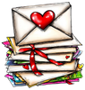 Valentine Envelope Peel & Place - 12 images per sheet - ONLY AVAILABLE ONLINE