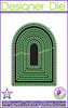 Arched Stripe Designer Die