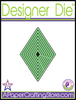 Nested Diamond with Dots Designer Die