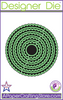 Round Medium Loop w/ Straight Edge Designer Die