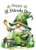 St Patrick's Day Gnomes Peel & Place - ONLINE ONLY